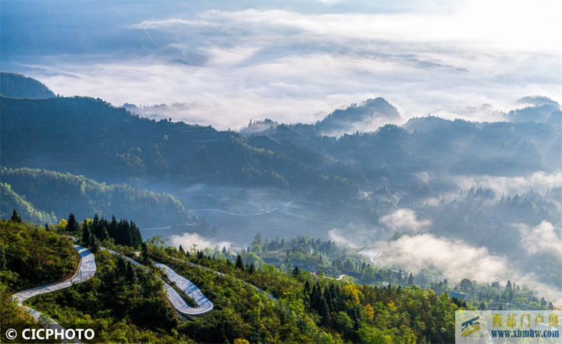 重庆南川：春和景明晨雾如画(图4)