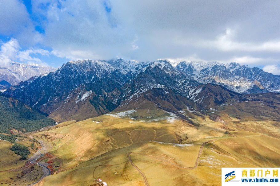 甘肃张掖：雪后初霁，祁连山美如画(图3)