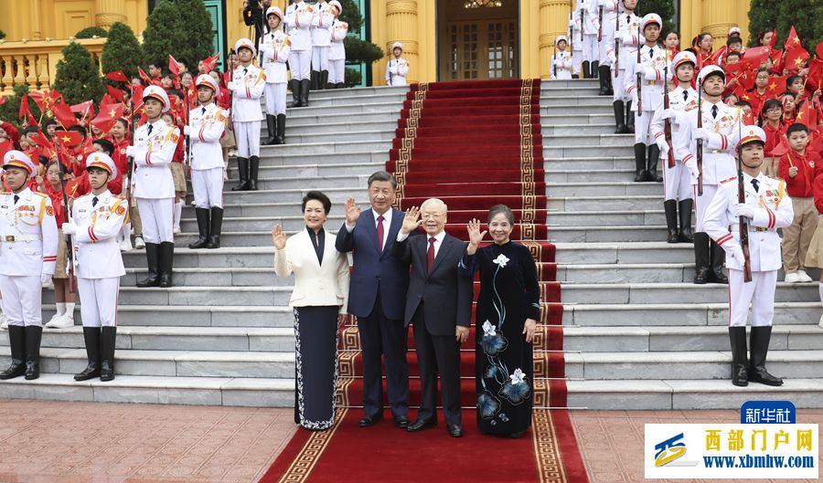 习近平同越共中央总书记阮富仲举行会谈(图5)